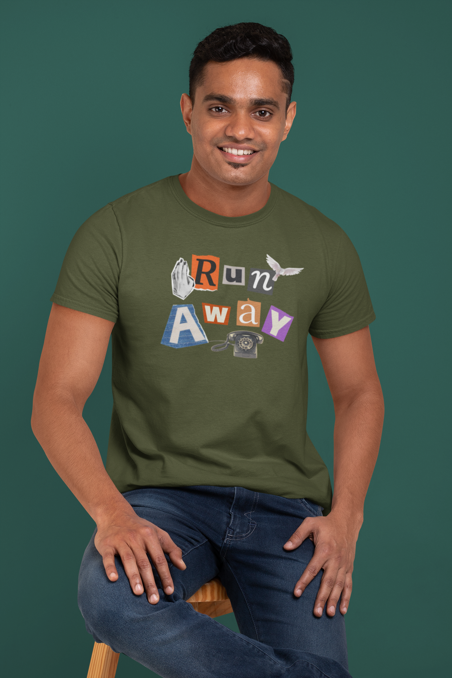 Run Away Collection: Classic Cotton T-Shirt